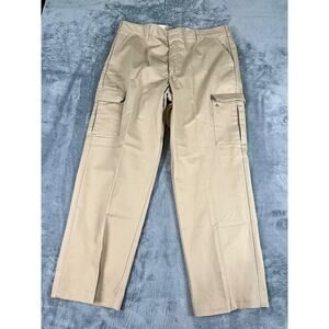 Red Kap Cargo Pants Khaki 40x32 Workwear Utility Pockets Durable Excellent